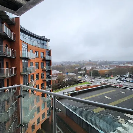 Modern 1br - Centre - Balcony Views Lägenhet Leeds (West Yorkshire)