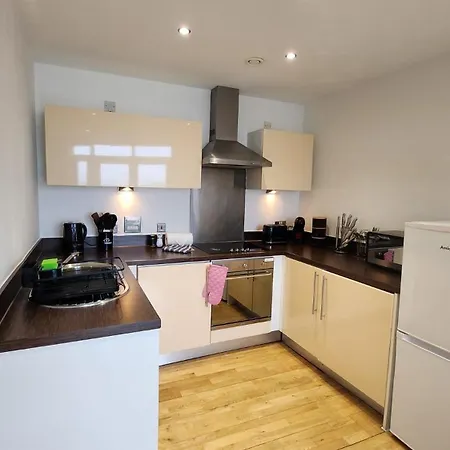 Modern 1br - Centre - Balcony Views Lägenhet Leeds (West Yorkshire)