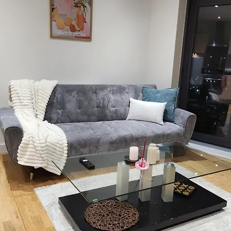 Modern 1br - Centre - Balcony Views Lägenhet Leeds (West Yorkshire)