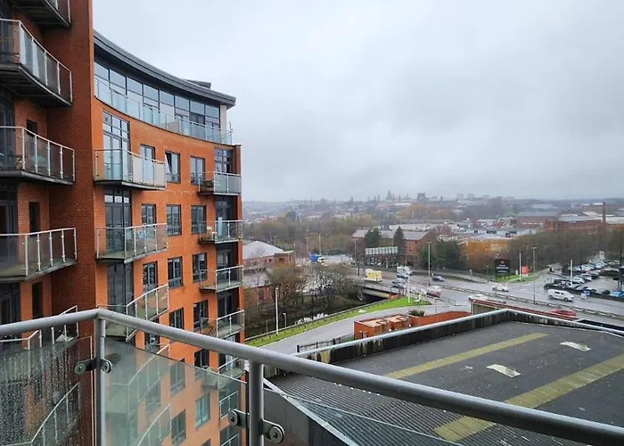 Modern 1br - Centre - Balcony Views Apartman Leeds