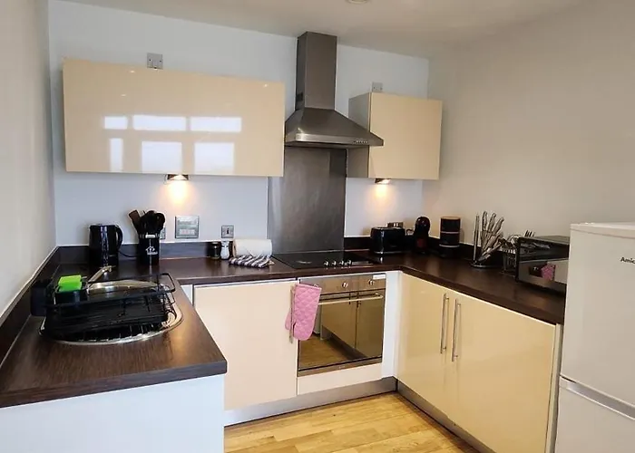 Modern 1br - Centre - Balcony Views Appartamento Leeds (West Yorkshire)